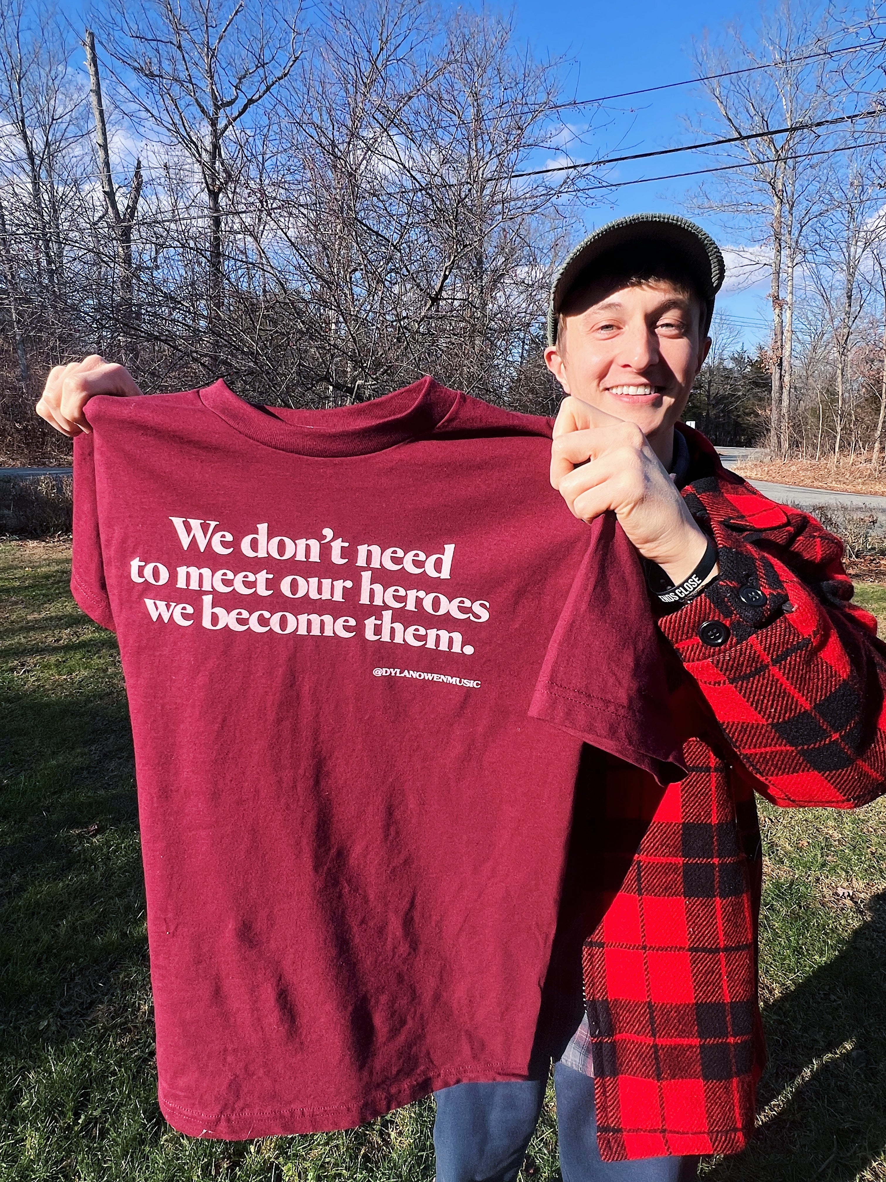 We Don't Need To Meet Our Heroes T-Shirt