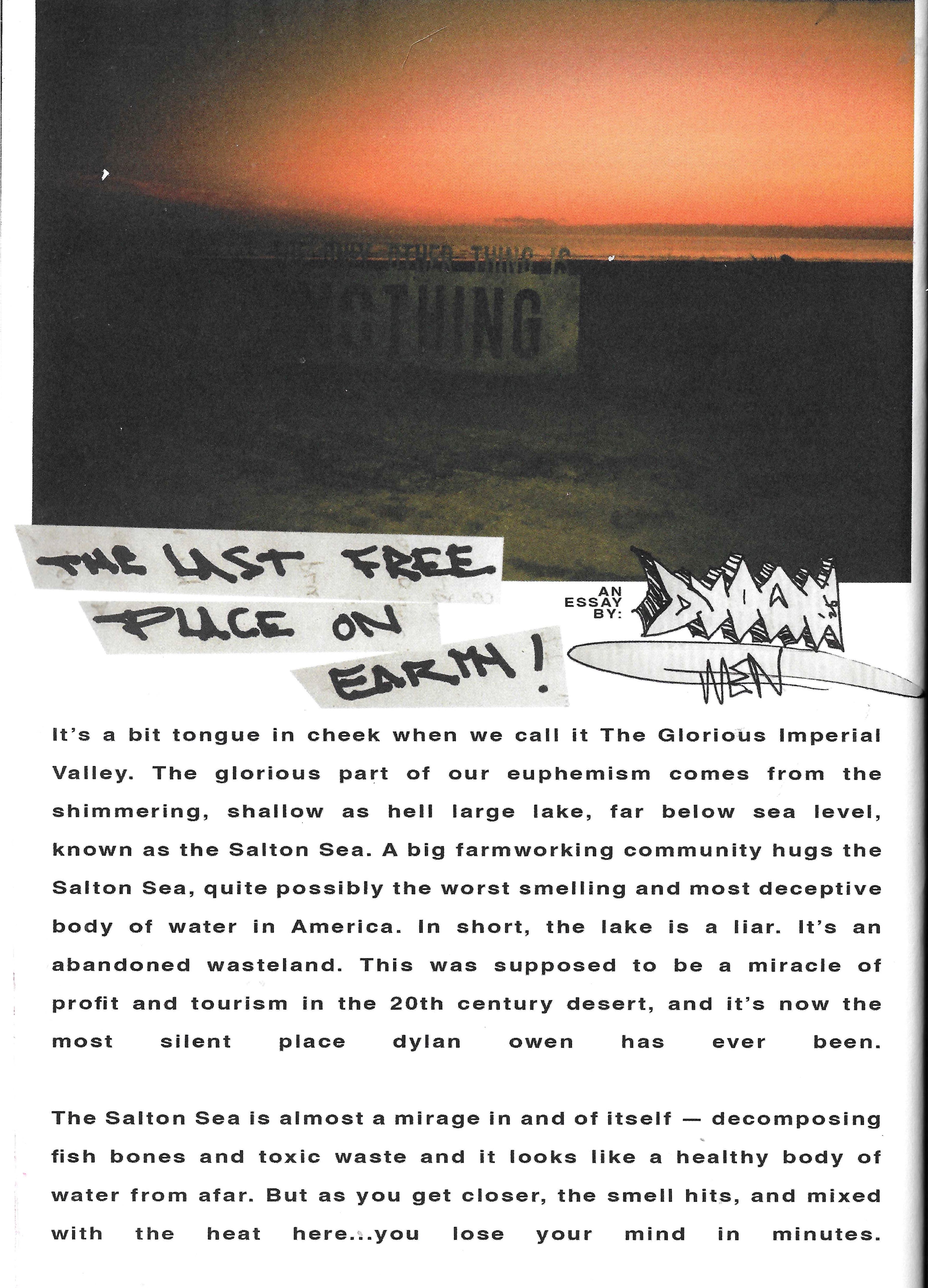 DOCUMENT EVERYTHING ZINE ISSUE #4 (Limited to 50 copies)