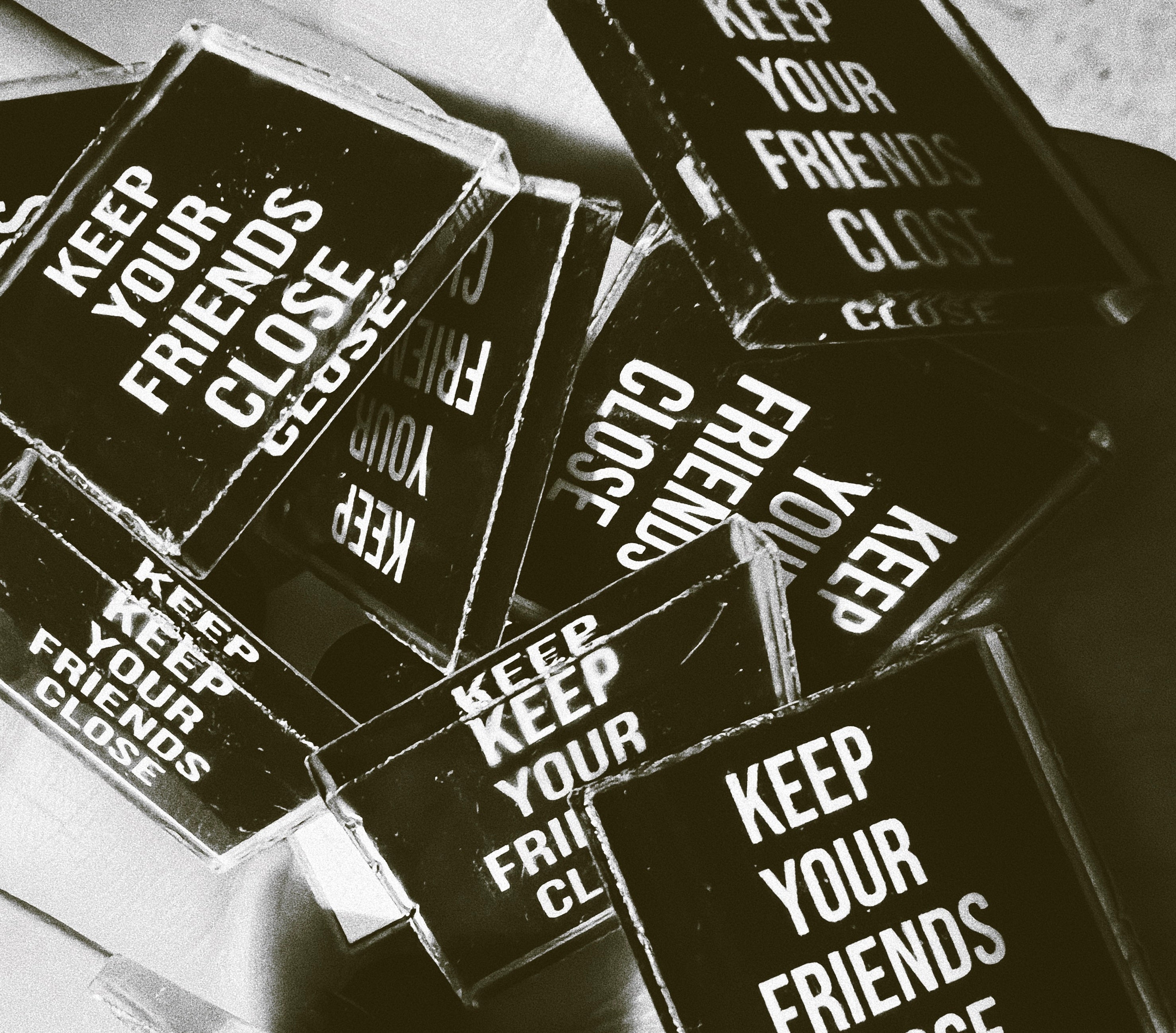 Keep Your Friends Close Collector's Pin (Limited to 25 Total)