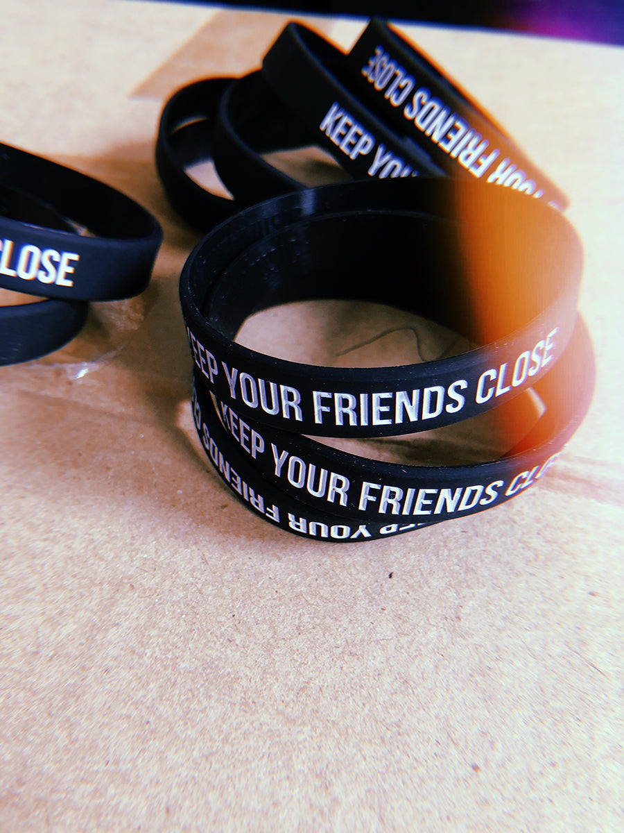 Keep Your Friends Close Wristband