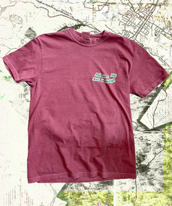 Deeper Than The Great Lakes Tee [Faded Pink]