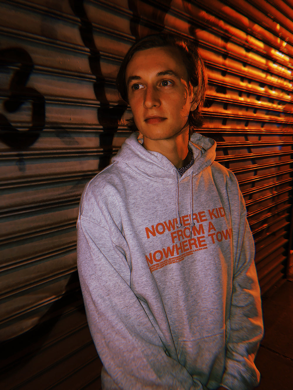 Nowhere Kid Hoodie | Grey